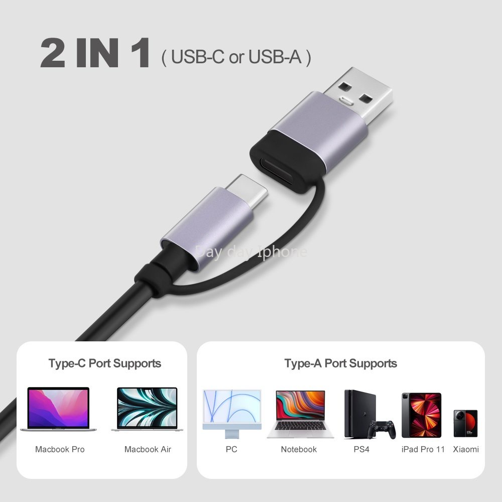 2in1-ฮับ-usb-3-0-type-c-usb-c-hub-adapter-5พอร์ต-ความเร็วสูง-พร้อมฮับ-2-0-5gbps-for-pc-แล็ปท็อปอุปกรณ์เสริมคอมพิวเตอร์