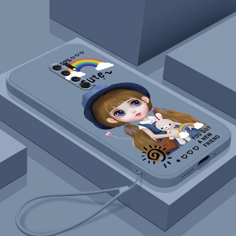 เคสโทรศัพท์มือถือ-tpu-ขอบตรง-ลายเด็กผู้หญิงหมวก-สําหรับ-redmi-note-11s-4g-redmi-note-11pro-redmi-9-redmi-9a-redmi-8-redmi-8a
