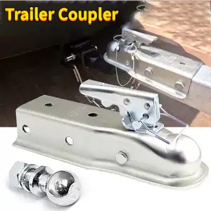 trailer-coupler-ตัวครอบหัวบอล-หัวลากเทรลเลอร์-2x2นิ้ว-3500lbs-เทเลอร์ลากรถ-ขั้วต่อพ่วง-ครอบหัวบอลชุดลากเรือ-ตัวครอบหัวบ