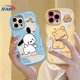 เคสโทรศัพท์มือถือ TPU ลายการ์ตูนหมีพูห์น่ารัก สําหรับ OPPO A17 A57 2022 A15 A16 A16K A54 A53 A12 A5S A7 A3S A11k A31 A52 A92 A94 A93 A37 F9 A1K A76