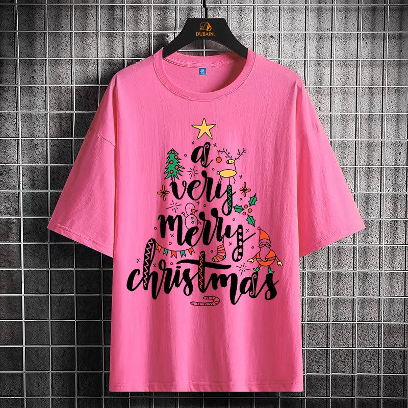 merry-christmas-word-christmas-tree-graphic-printed-t-shirt-oversized-tshirt-for-men-women-vintage-clothes-stree-xmas