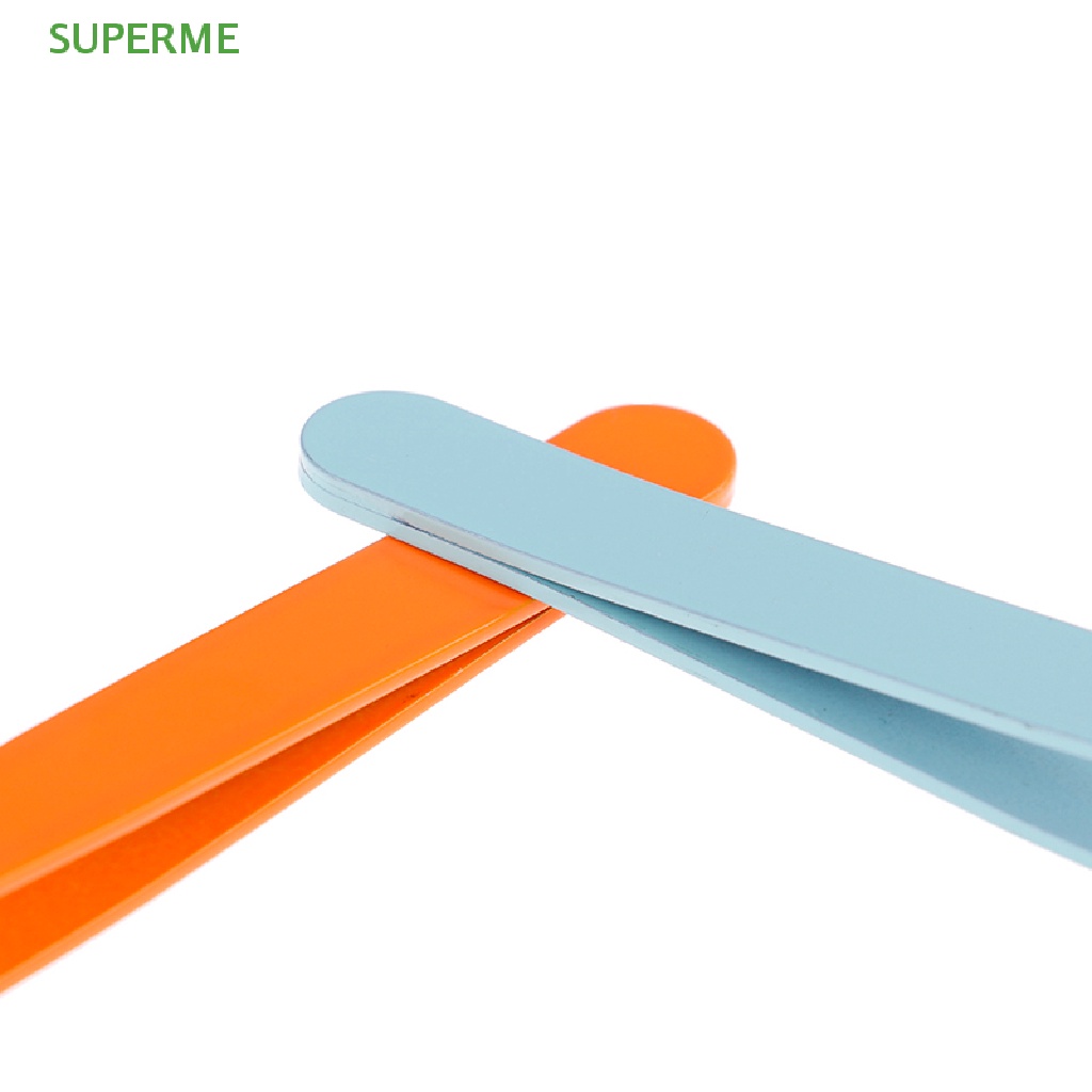 superme-เครื่องมือกําจัดคิ้ว-ปลายแบน-สเตนเลส-ขายดี