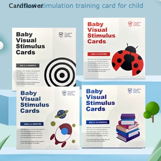 <Cardflower> Baby Visual Stimulation Card Toy Black White Cards Visual Stimulation Toys On Sale