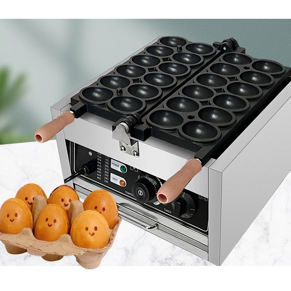 เตาทำขนมไข่-เครื่องทำวาฟเฟิลไข่-ระบบแก็สและไฟฟ้า-เตาขนมไข่ฮ่องกง-มีพร้อมส่ง