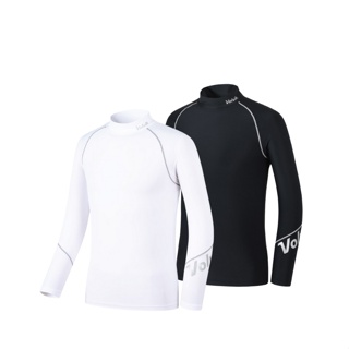 Volvik เสื้อแจ็กเก็ตแขนยาว คอครึ่ง พิมพ์ลาย Aqua Golf Innerwear สําหรับผู้ชาย VBABAP01