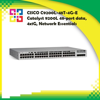 CISCO C9200L-48T-4G-E Catalyst 9200L 48-port data, 4x1G, Network Essentials