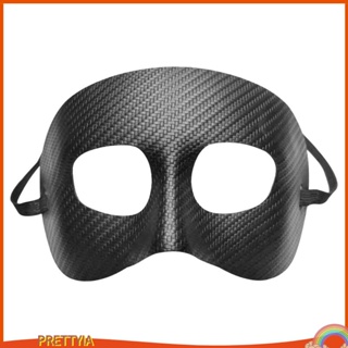 ราคา[PrettyiaTH] Durable Basketball Face Nose Guard Facial Cover Sports Elastic Strap