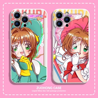 Cardcaptor Sakura เคสไอโฟน iPhone 8 Plus case X Xr Xs Max Se 2020 cover เคส iPhone 13 12 pro max 7 Plus 11 14 pro max
