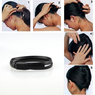 [B_398] Women Magic Hair Styling Donut Bun Maker Holder Tool Fashion Shaper Twister