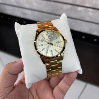 🎁CASIO STANDARD MTP-VD02G-9E ของแท้ 100% พร้อมส่ง ประกัน 1 ปี