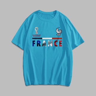 Tabriiz เสื้อยืด พิมพ์ลาย World CUP QATAR 2022 FIFA CATTON COMBED 30s FRANCE