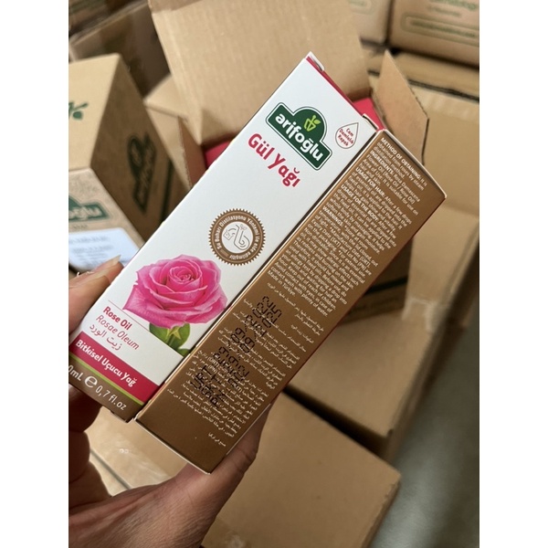 น้ำมันกุหลาบ-rose-oil-20ml-จากตุรกี-แบรนด์-arifo-lu-พร้อมส่ง