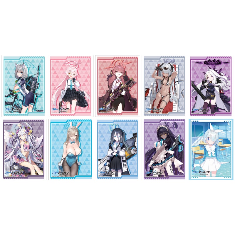 Bushiroad Sleeve Blue Archive : Shiroko, Hoshino, Aru, Iori, Hina, Azusa,  Asuna, Alice, Karin, Arona -  | Shopee Thailand