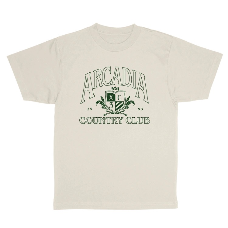 สินค้าพร้อมส่ง-เสื้อยืด-xc3-arcadia-country-club-collection