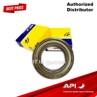 API Brand แบริ่ง ตลับลูกปืนคุณภาพ BALL BEARING 6910 ZZ ปิดเหล็ก   6910 size 50X72X12