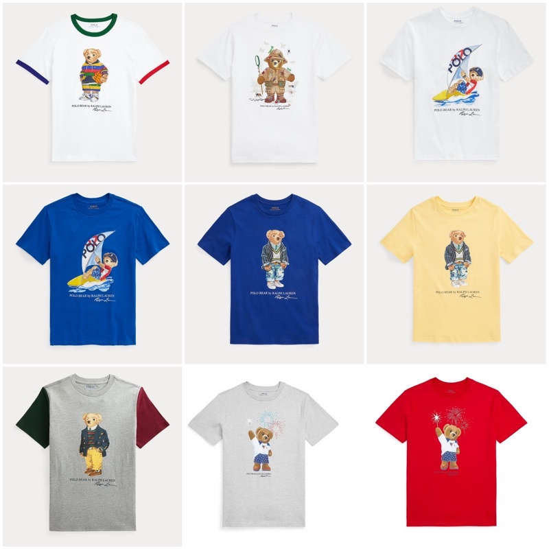 เสื้อยืด-ralph-lauren-bear-หมี-100-authentic-ของแท้