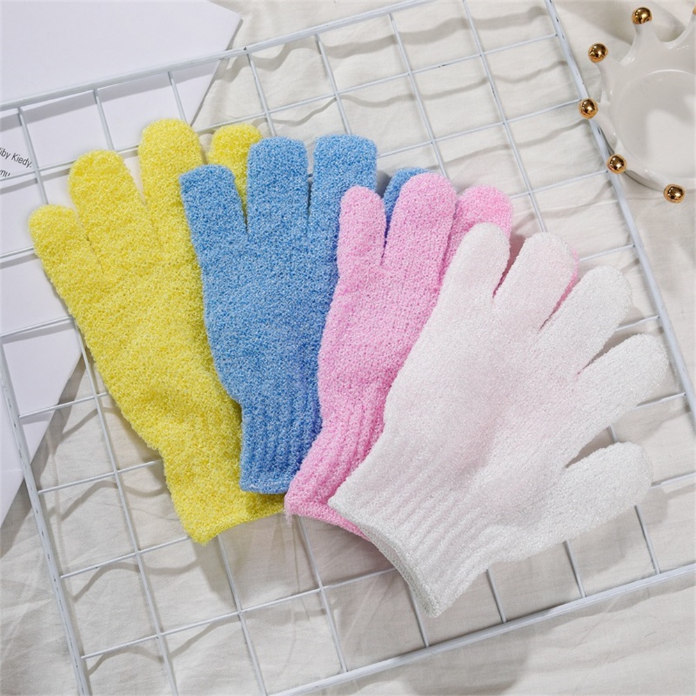 ถุงมือขัดผิวห้องน้ำในครัวเรือน-ผ้าเช็ดตัวเด็ก-ยางยืดเช็ดหลัง-ถุงมือทำความสะอาด-aubesstechstore