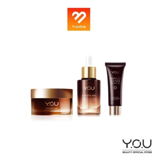 Y.O.U Golden Age Refining Serum / Illuminating Day Cream / Revitalizing Night Cream / 2in 1 Essence ลดการเกิดริ้วรอย