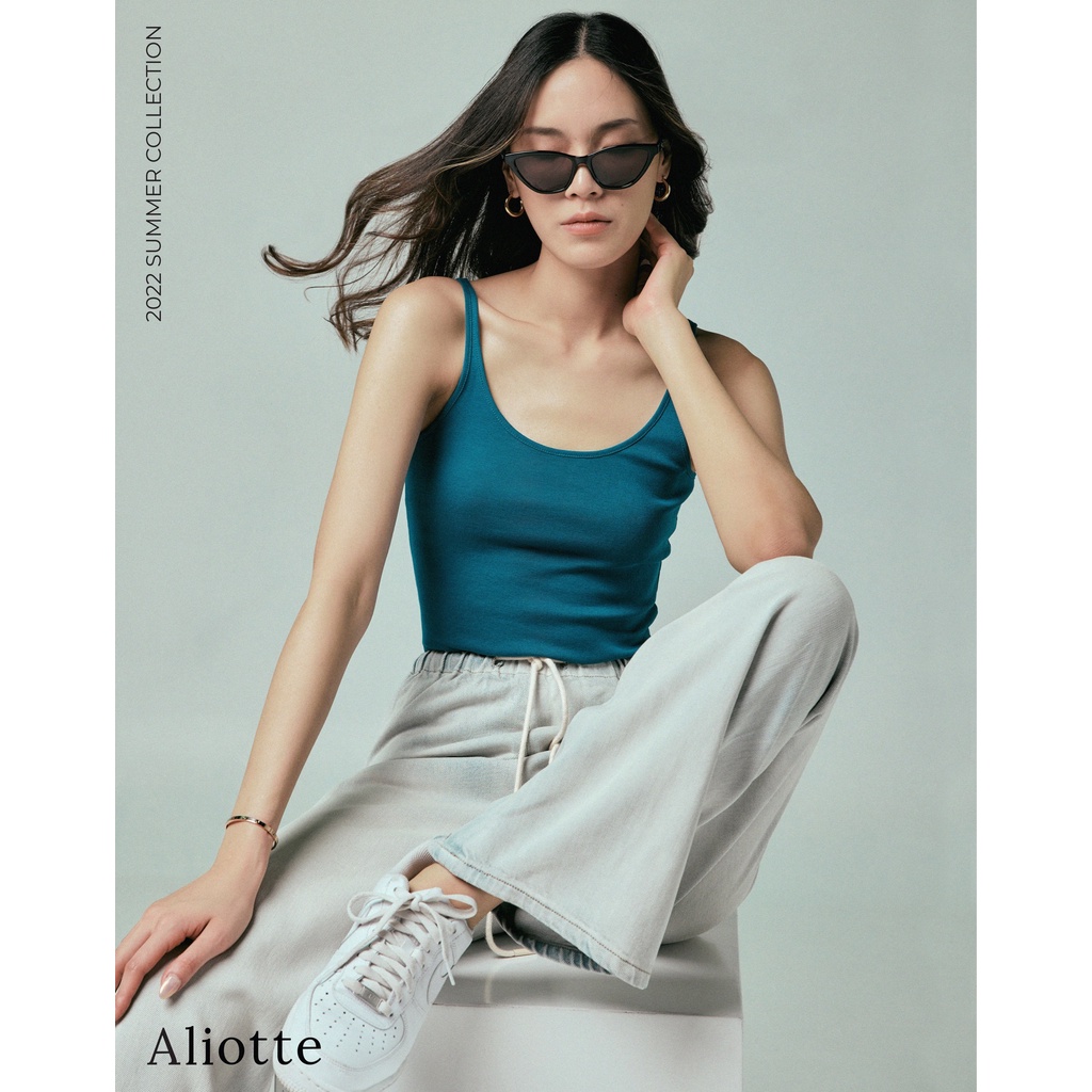 aliotte-mitsi-tank-top-เสื้อสายเดี่ยวผ้าคอตตอนคอยู