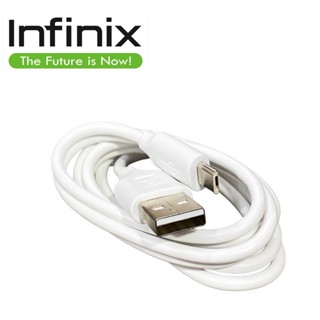 สายชาร์จมือถือ Micro USB แท้ศูนย์ ยี่ห้อ Infinix 2A Max ของแท้  Fast Charge &amp; Data Cable สายยาว 1 เมตร ใช้ได้กับมือถือทุ