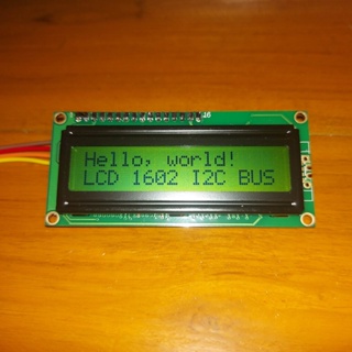 LCD 1602 I2C BUS 5v No backlight