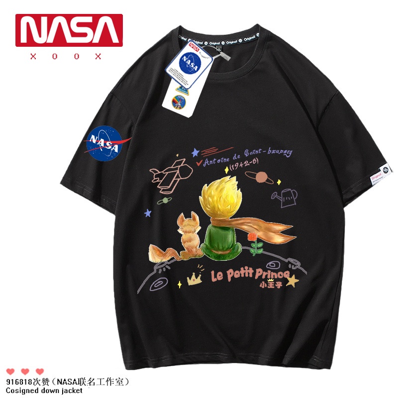 2023-เสื้อยืดแขนสั้น-พิมพ์ลายกราฟฟิติเจ้าชายน้อย-nasa-ทรงหลวม-แฟชั่นฤดูร้อน-สําหรับผู้ชาย-และผู้หญิง-29