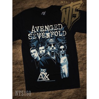 NTS 150 A7X Avenged ROCK เสื้อยืด เสื้อวง เสื้อดำ สกรีนลายอย่างดี ผ้าหนานุ่ม ไม่หดไม่ย้วย NTS T SHIRT S M L XL XXL_31