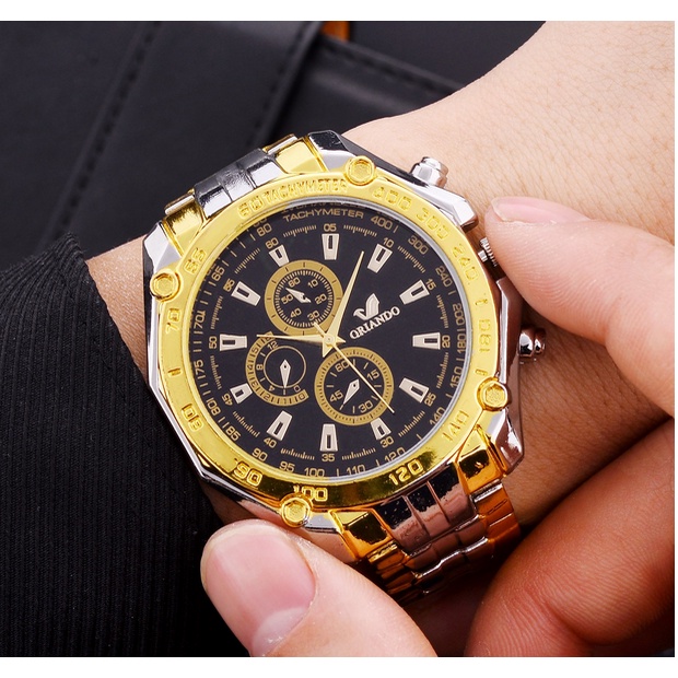 ภาพสินค้าAMELIA AW006 นาฬิกาผู้ชาย นาฬิกา ORLANDO วินเทจ ผู้ชาย นาฬิกาข้อมือผู้หญิง นาฬิกาข้อมือ นาฬิกาควอตซ์ Watch สายสแตนเลส จากร้าน amelia_sp บน Shopee ภาพที่ 8