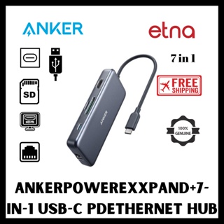 ANKER BAnker Powerexxpand+ 7-in-1 ฮับ Usb-C Pd Ethernet