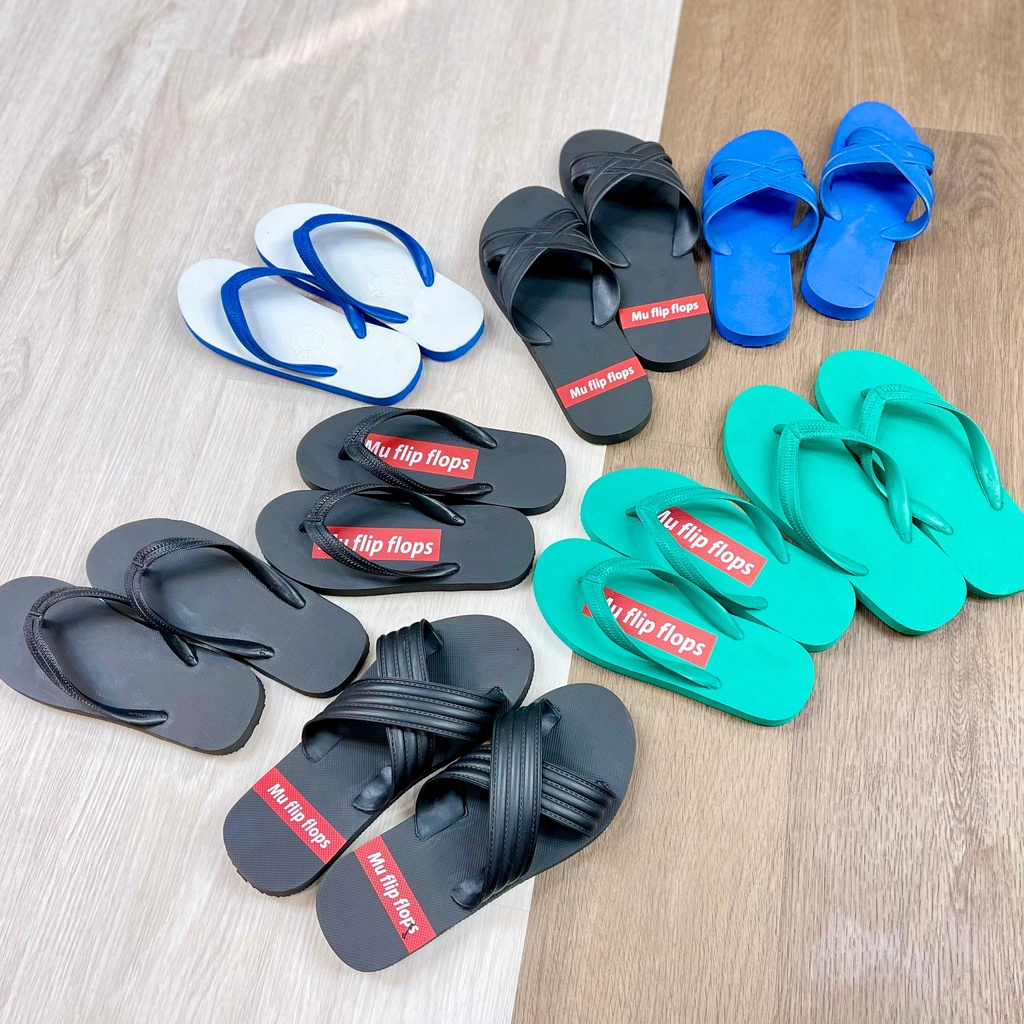 ราคาและรีวิวรองเท้าแตะฟองน้ำ  Rubber sandals 3หู หูหนีบ แตะหนีบ รองเท้าฟองน้ำ ทรงช้างดาว