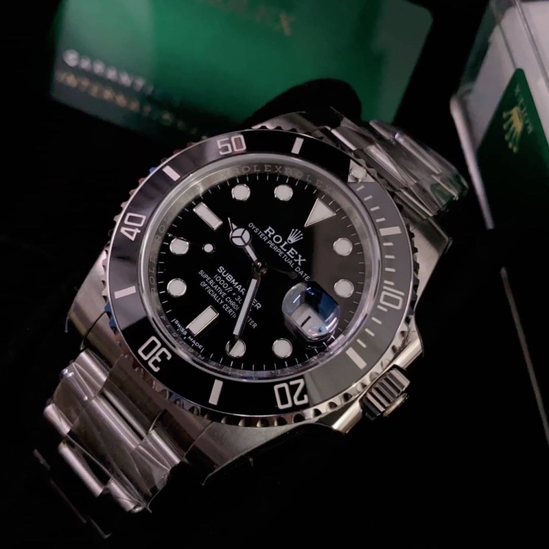 นาฬิกา-rolex-submarine-swiss-1-1-ew-v2-เน้นใส่สลับแท้ครับ-งานสวยมากๆครับ