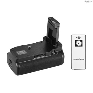 Vertical Battery Grip Holder for  D5100 D5200 DSLR Camera EN-EL 14 Battery Powered with IR Remote Control