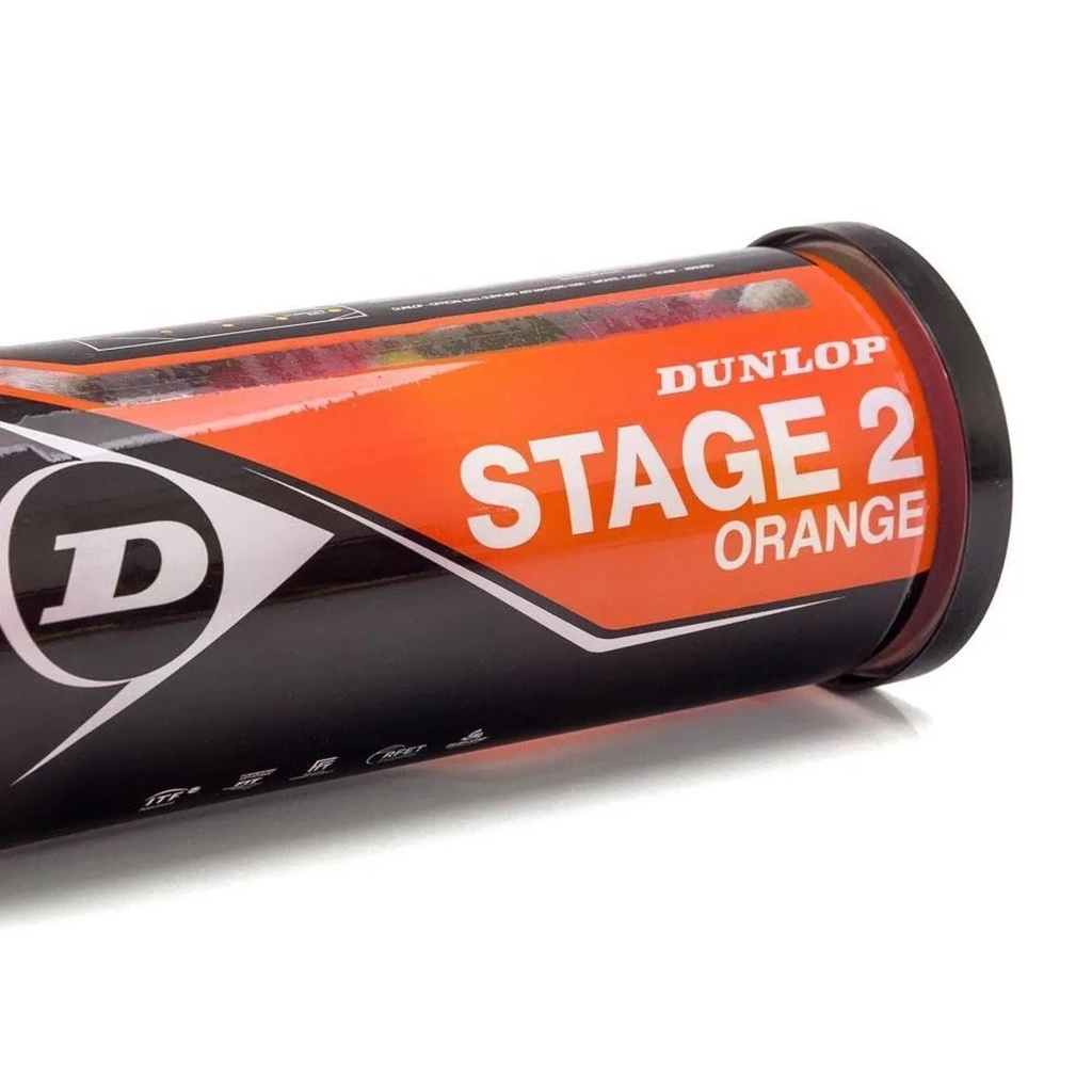 ภาพสินค้าลูกเทนนิสสำหรับเด็ก Dunlop Stage 2 Orange ลูกเทนนิสสำหรับเด็ก 7-10 ปี สีส้ม จากร้าน sportsmaax บน Shopee ภาพที่ 1