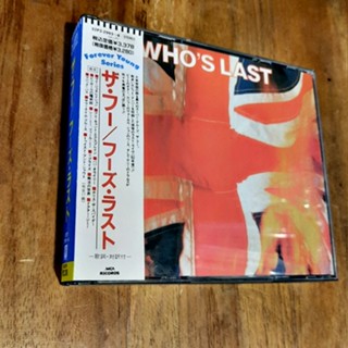 Used CD ซีดีสากล The Who - Whos Last ( Used 2 CD ) Japan สภาพดี A  กล่องหนา พร้อม Booklet