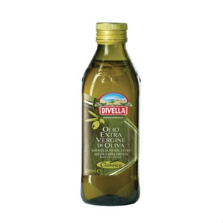 ดีเวลล่า น้ำมันมะกอกบริสุทธิ์ 500 มิลลิลิตร  DIVELLA EXTRA VIRGIN OLIVE OIL 500ML