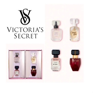 Set Victorias Secret Deluxe Mini Eau De Parfum Gift  7.5 ml x 4  ป้ายไทย พร้อมถุง