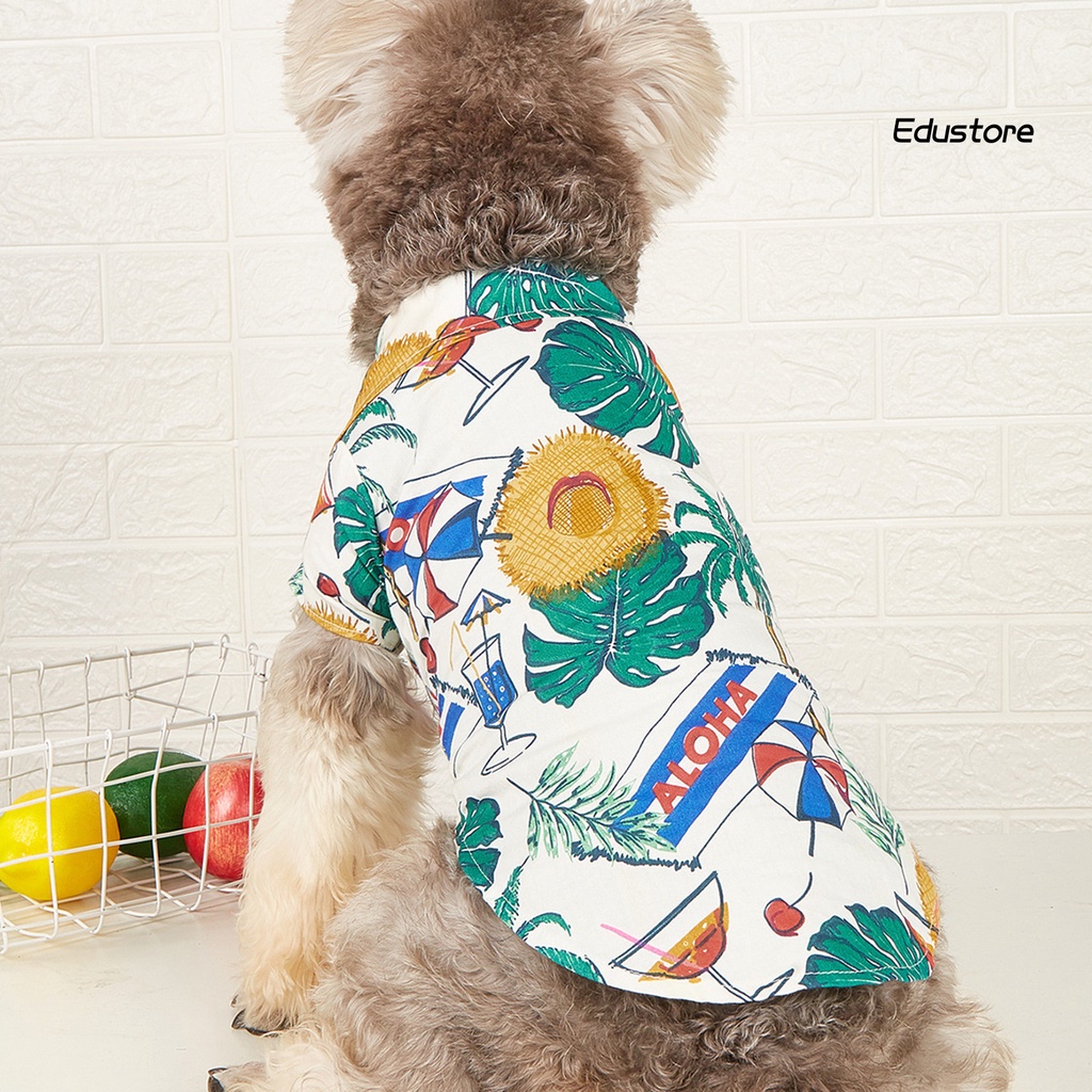 edustore-เสื้อผ้าสัตว์เลี้ยง-ผ้าฝ้าย-ระบายอากาศ-สําหรับสัตว์เลี้ยง
