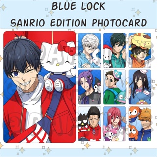 SANRIO ล็อคสีฟ้า การ์ตูนอนิเมะ EDITION PHOTOCARD