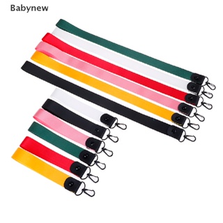 &lt;Babynew&gt; Solid Color Mobile Phone Straps keychain Tag Neck Lanyards ID Card Hang Rope On Sale