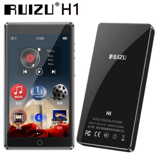 Ruizu H1 เครื่องเล่นเพลง MP3 บลูทูธ 32GB หน้าจอสัมผัส 4.0 นิ้ว รองรับวิทยุ FM บันทึกวิดีโอ E-book