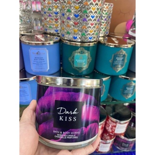 Bath & Body Works Dark Kiss 3-wick Candle 411g. ของแท้