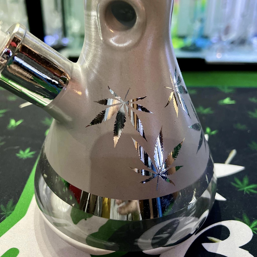 พร้อมส่งในไทย-xl-metallic-gold-bowl-weed-leaf-bong-18-8