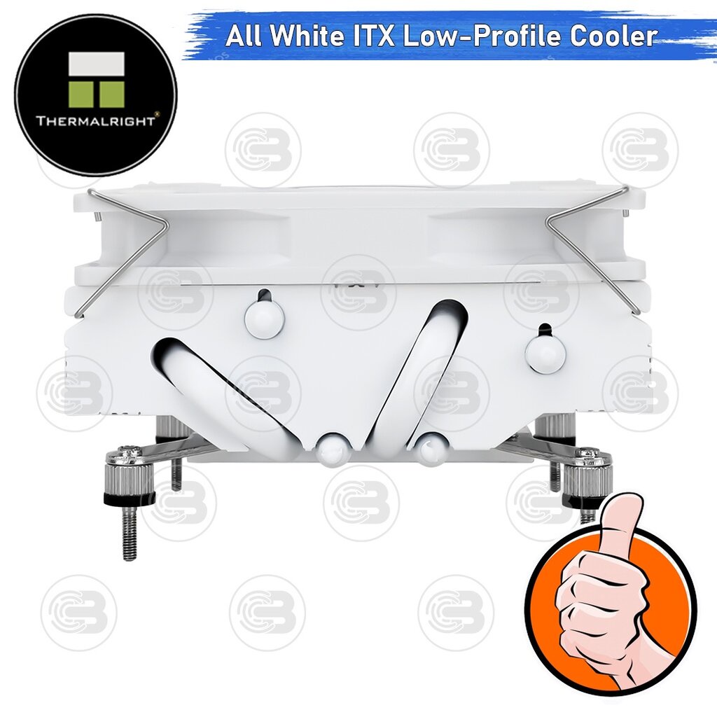 coolblasterthai-thermalright-axp90-x53-white-low-profile-cpu-cooler-with-4-heatpipes-ประกัน-6-ปี