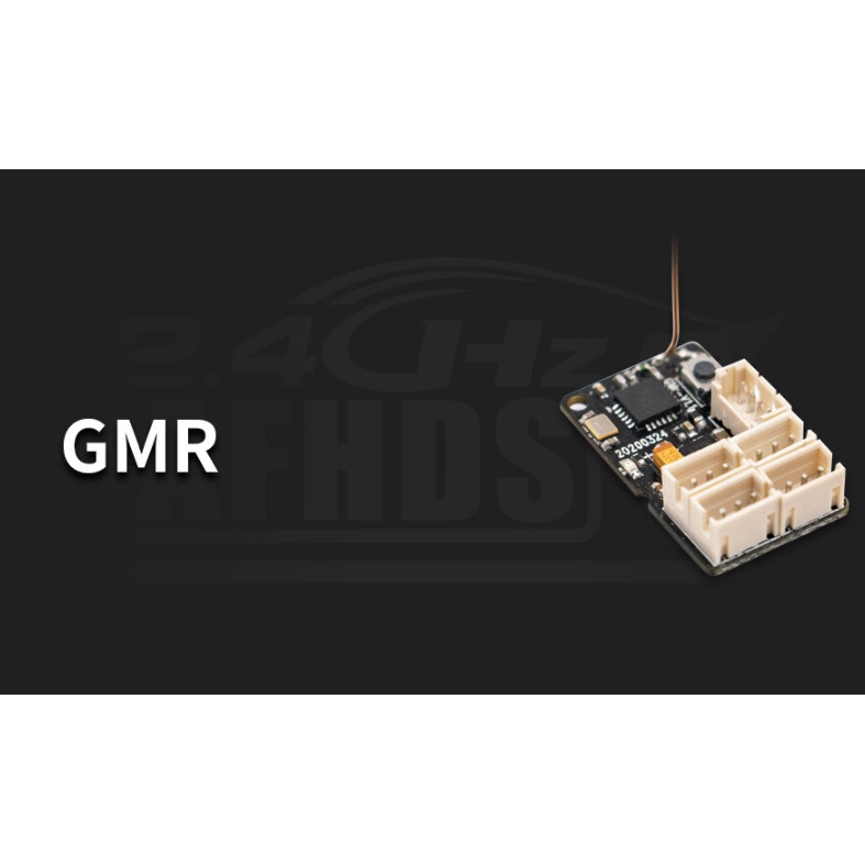 [รีซีฟ] Flysky GMR มีช่องใส่ไจโรในตัว ใช้ได้กับรีโมท NB4 Shopee Thailand