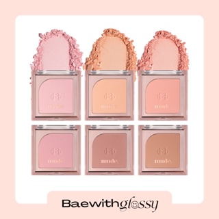 สินค้า BAEWITHGLOSSY | Mude —  Flutter Blusher (EXP: 05/2025) สีที่หมดไม่มีเข้ามาแล้วค่ะ