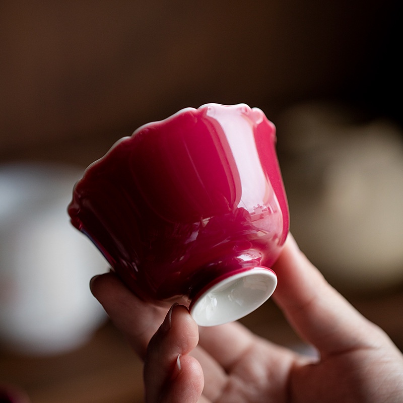 rouge-ชุดถ้วยชาเซรามิก-สีดํา-สไตล์กังฟู-a063