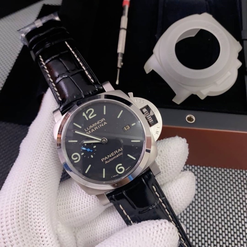 นาฬิกา-panerai-top-swiss-1-1-โรงงาน-ttf-factory-งานสวย-ใส่สลับแท้