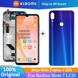 ของแท้ 6.3&amp;#39;&amp;#39; หน้าจอแสดงผล LCD ดิจิไทเซอร์ 10 หน้าจอสัมผัส สําหรับ Xiaomi Redmi Note 7 Redmi Note7 Pro M1901F7G