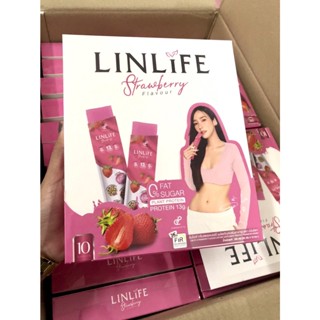 Pananchita LinLife Strawberry ปนันชิตา ลินไลฟ์ สตรอเบอร์รี่ [10 ซอง] โปรตีน เจลลี่ อั้ม