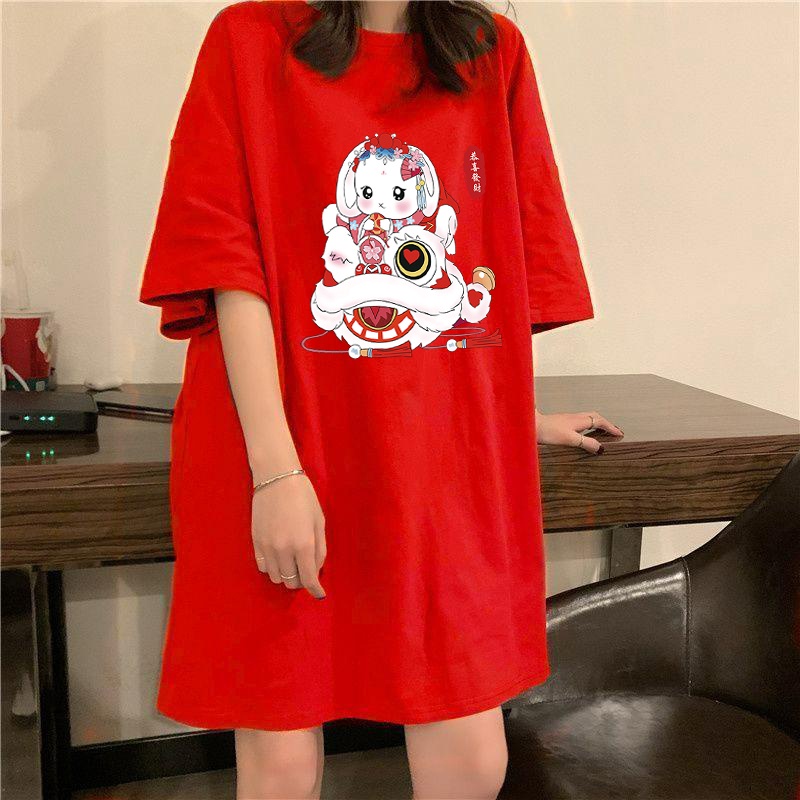 ready-stock-tshirt-women-2023-cny-chinese-happy-new-rabbit-year-women-loose-summer-short-sleeve-t-shirt-oversize-fashio